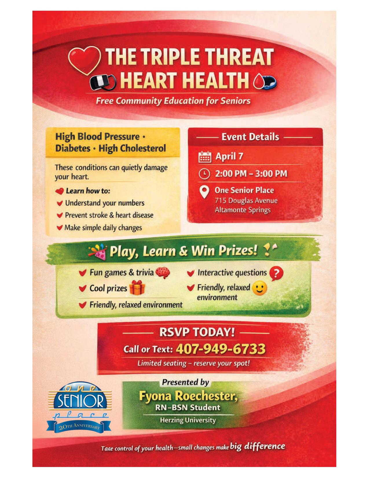 The Triple Threat: Heart Health