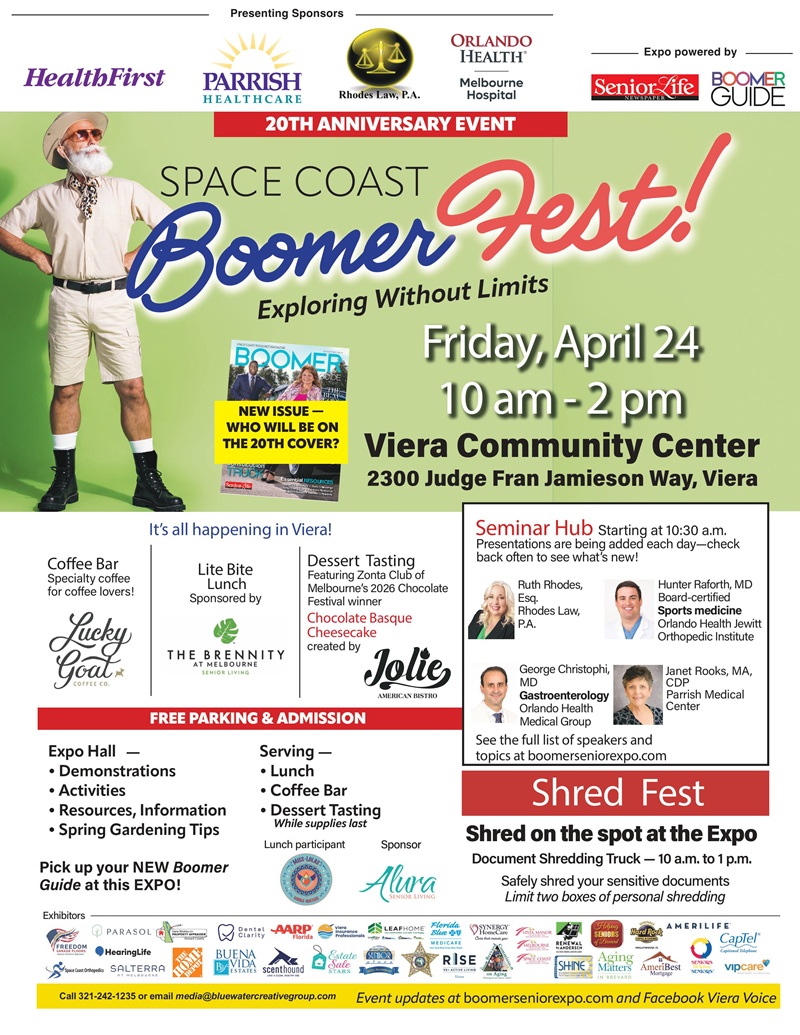 Space Coast Boomer Fest: Exploring Without Limits