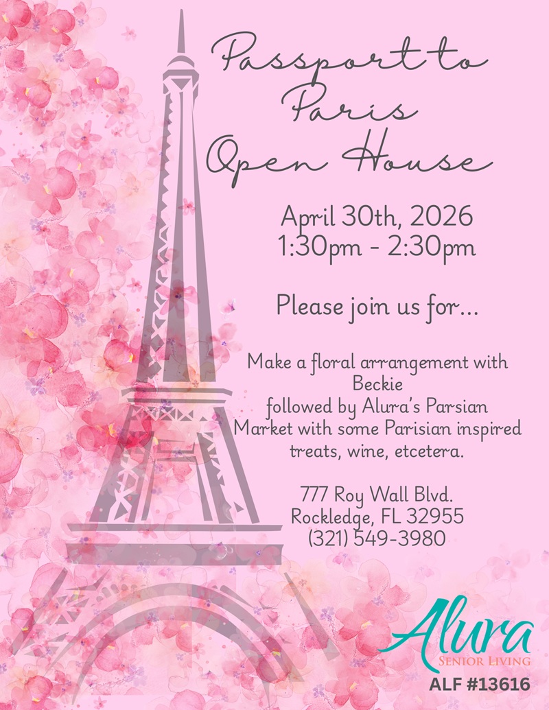 Alura Senior Living's Passport to Paris Open House