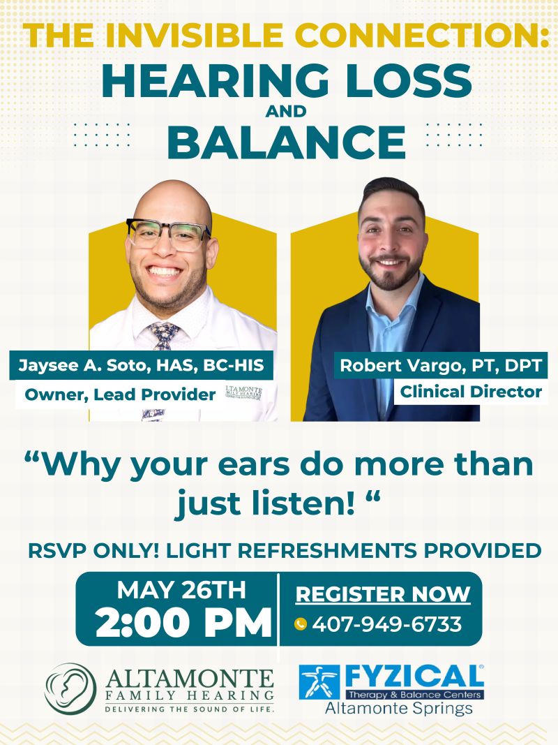 The Invisible Connection: Hearing Loss & Balance