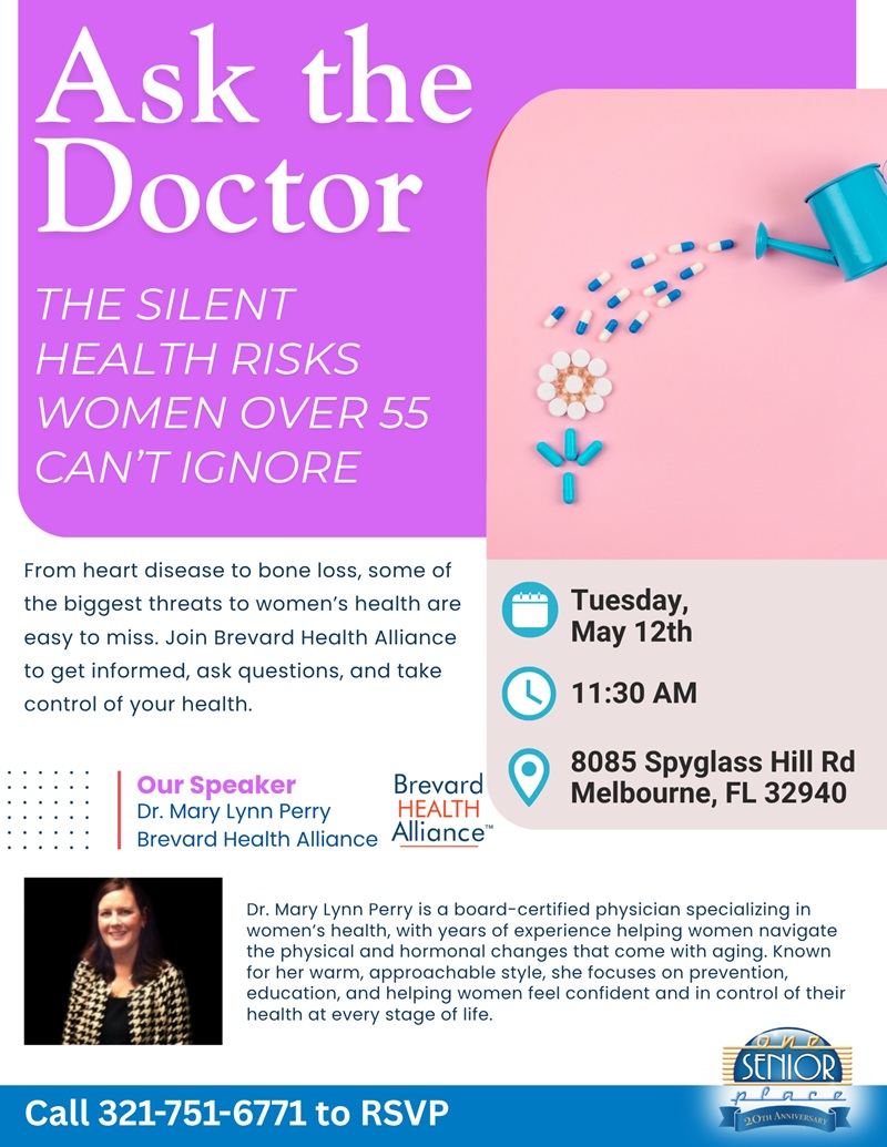 Ask the Doctor: The Silent Health Risks Women Over 55 Can't Ignore