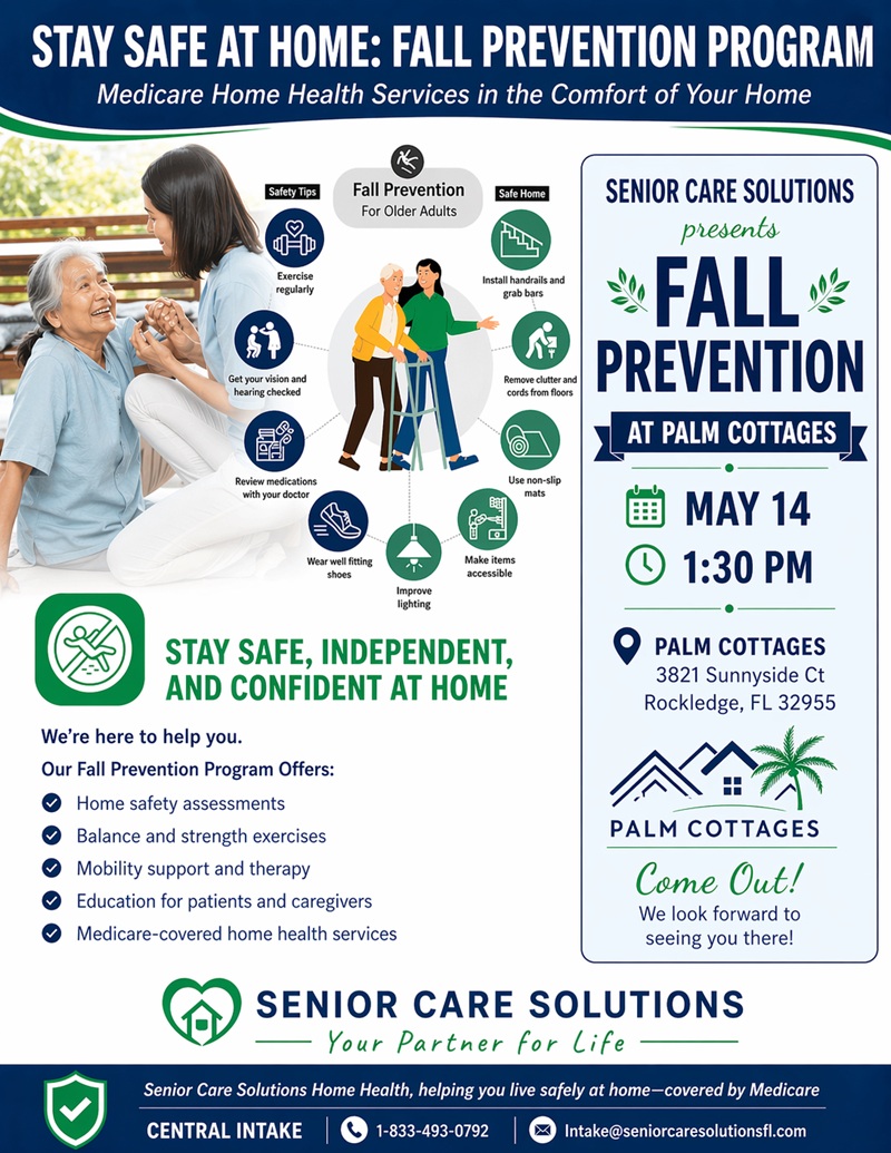 Stay Safe at Home: Fall Prevention Program