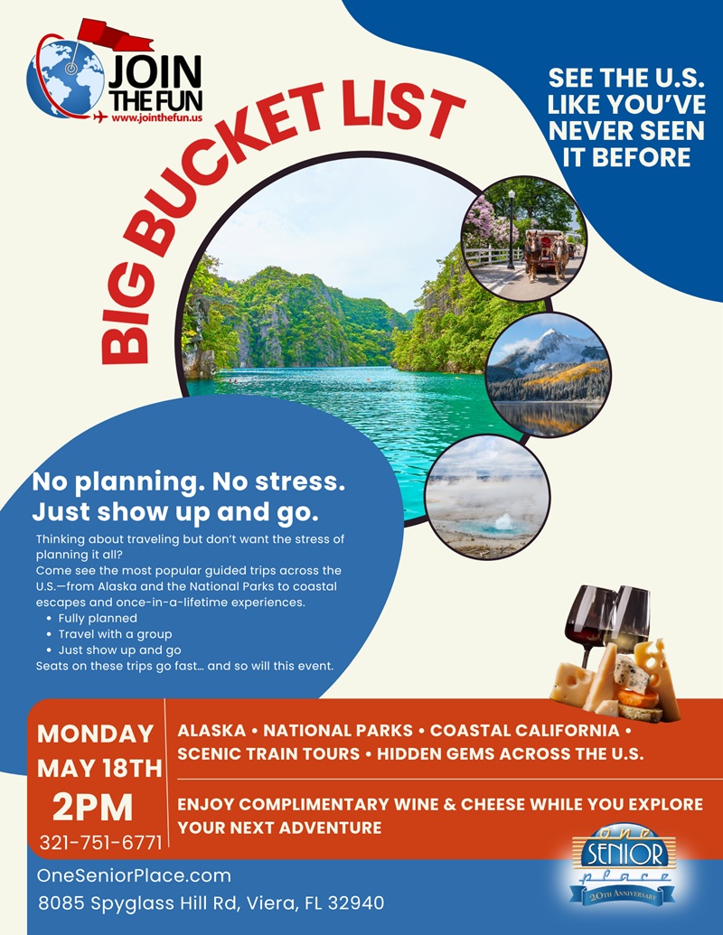 Big Bucket List with Stefan's Join the Fun Tours