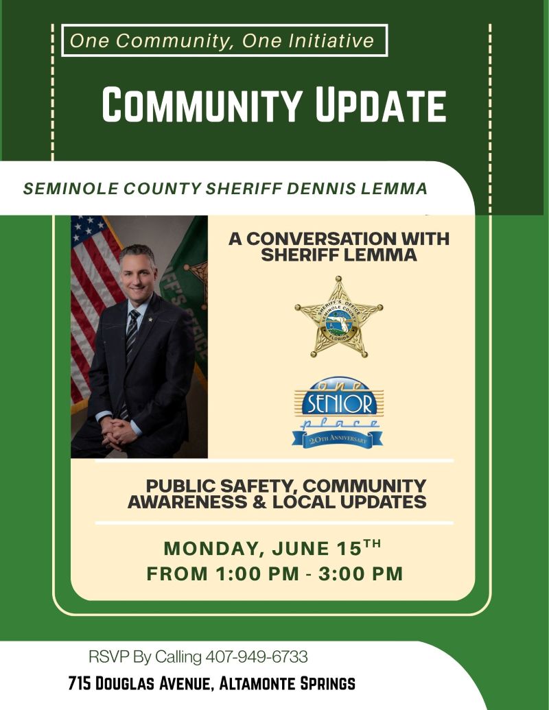 Community Update with Sheriff Lemma