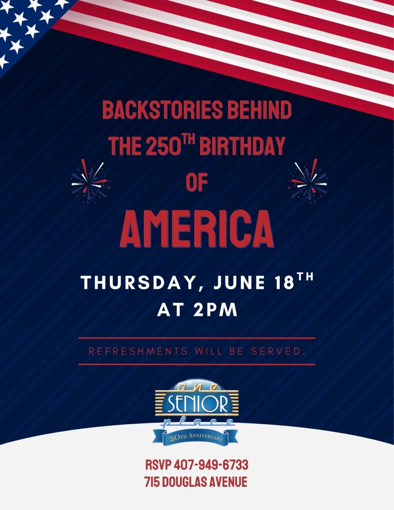 Backstories Behind the 250th Birthday of America