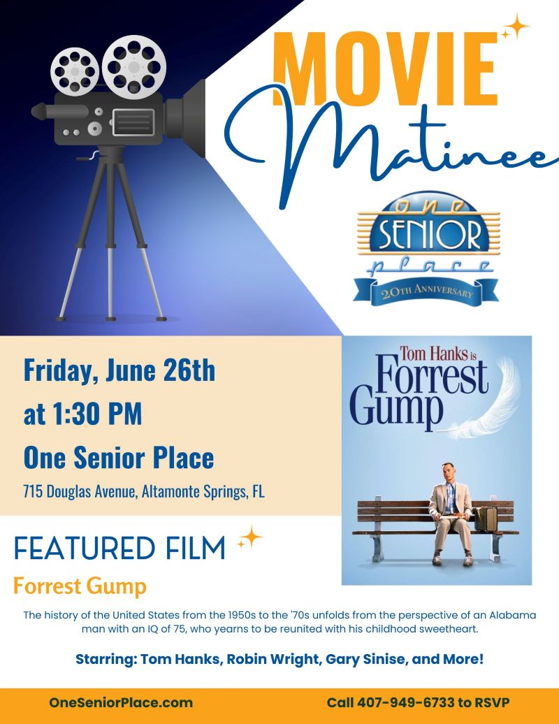 Movie Matinee: Forrest Gump