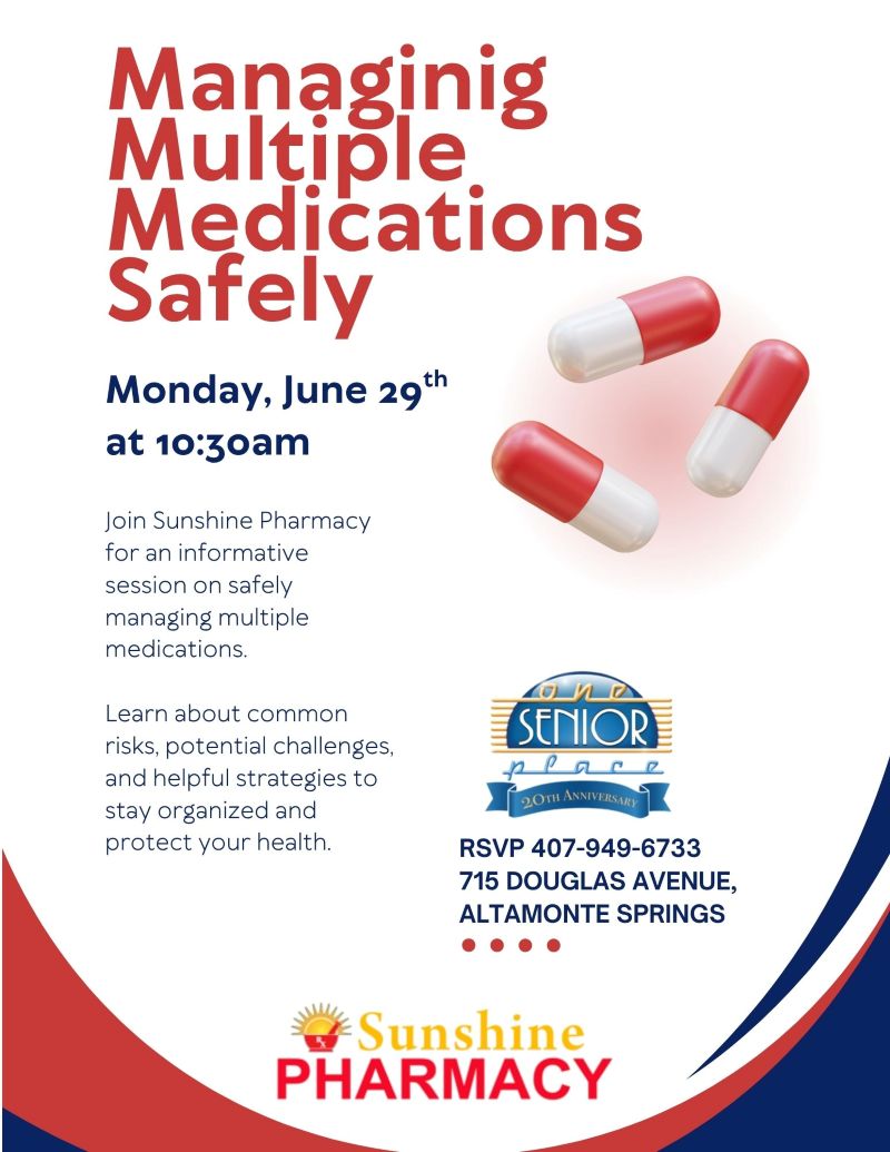 Managing Multiple Medications Safely