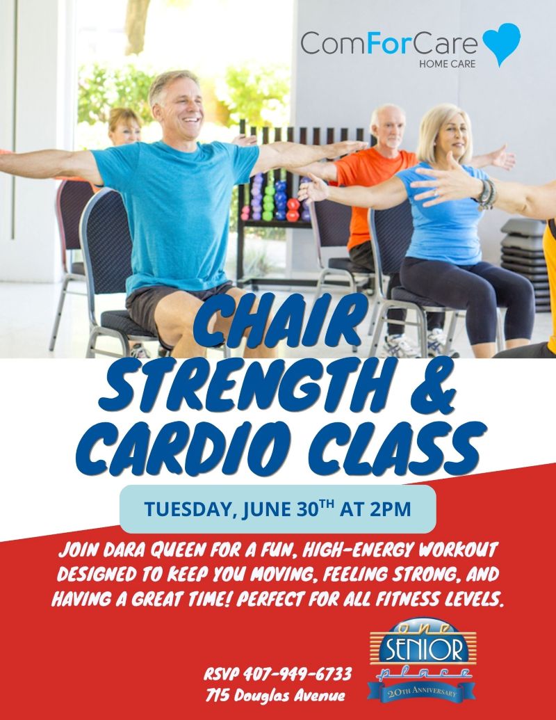 Chair Strength & Cardio: Instructor Dara Queen
