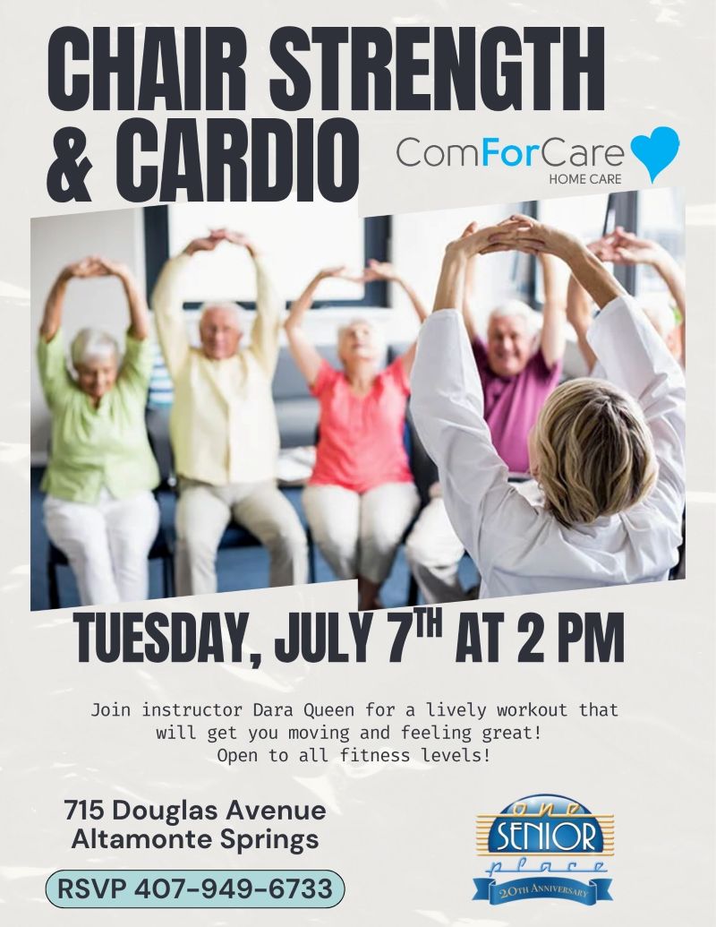 Chair Strength & Cardio with Instructor Dara Queen