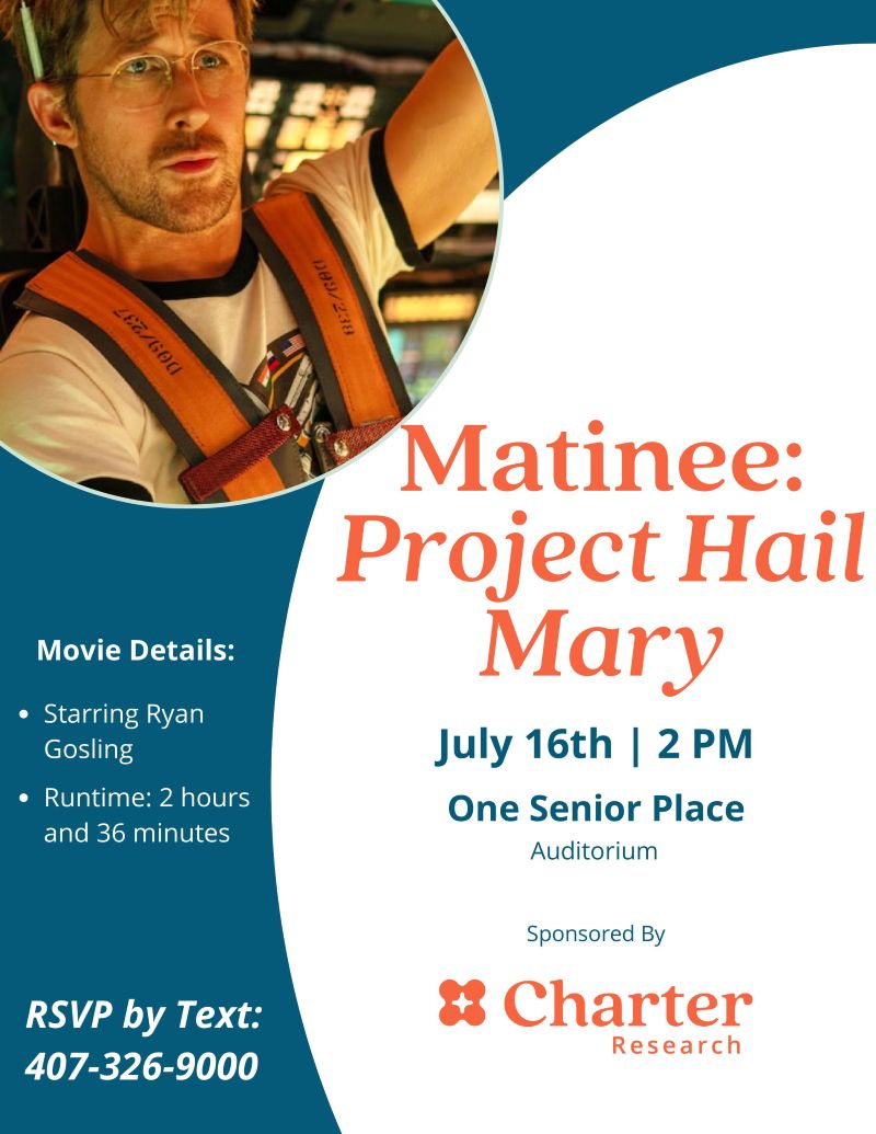 Movie Matinee: Project Hail Mary