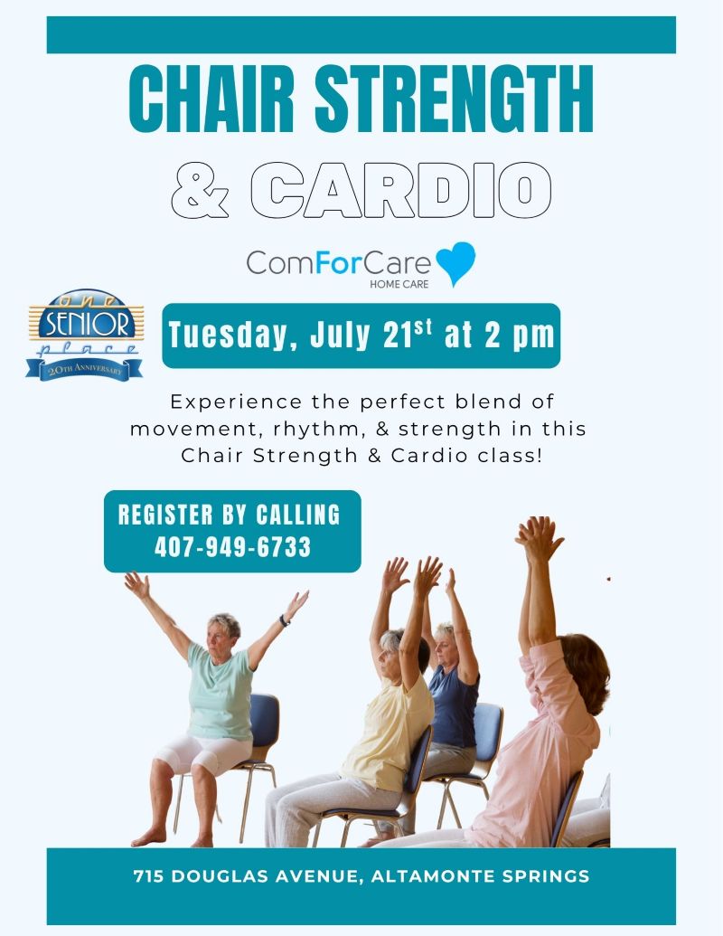 Chair Strength & Cardio with Instructor Dara Queen