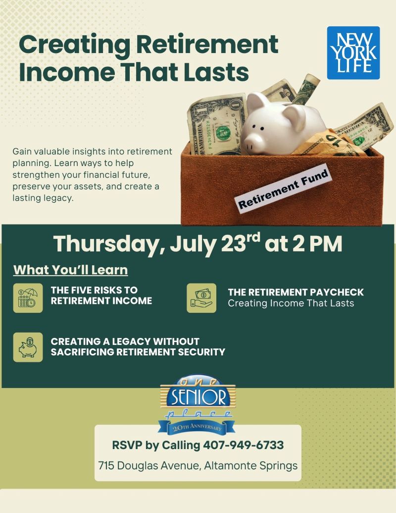 Creating Retirement Income That Lasts
