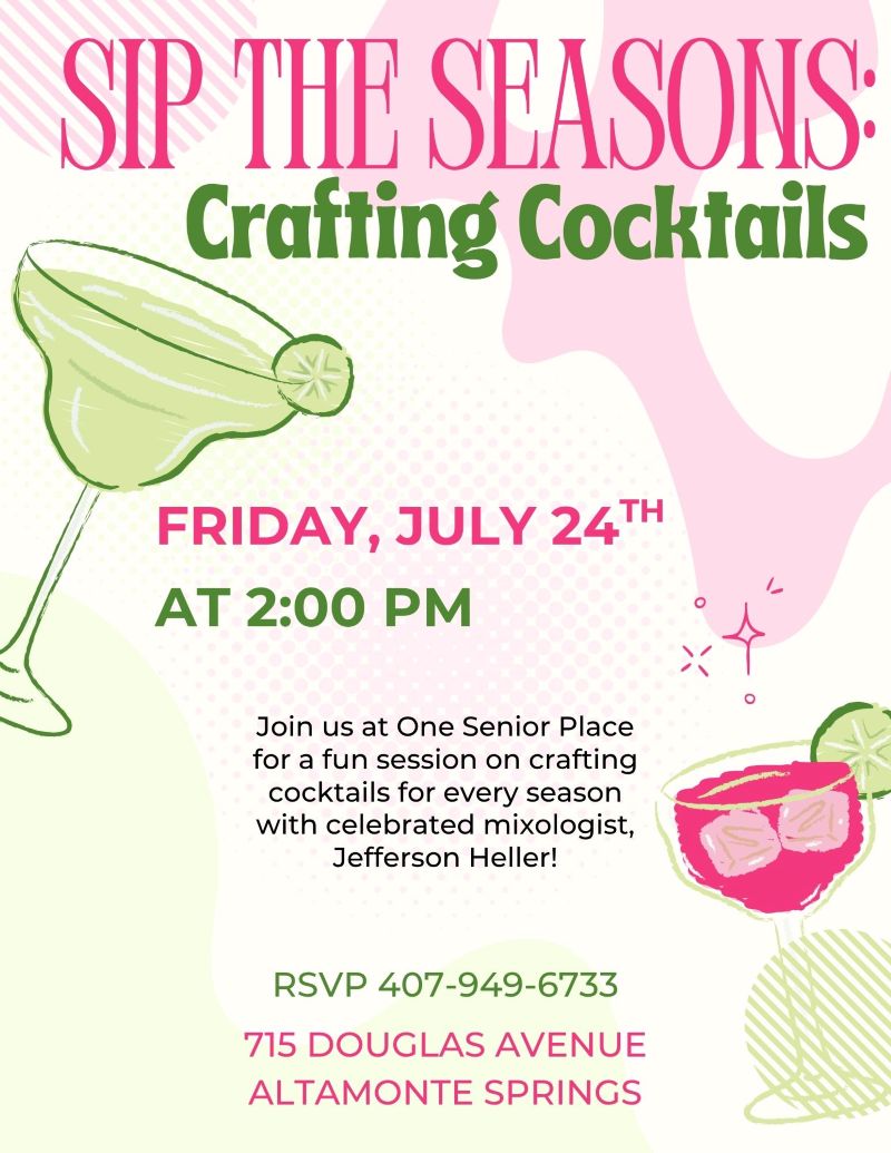 Sip the Seasons: Crafting Cocktails