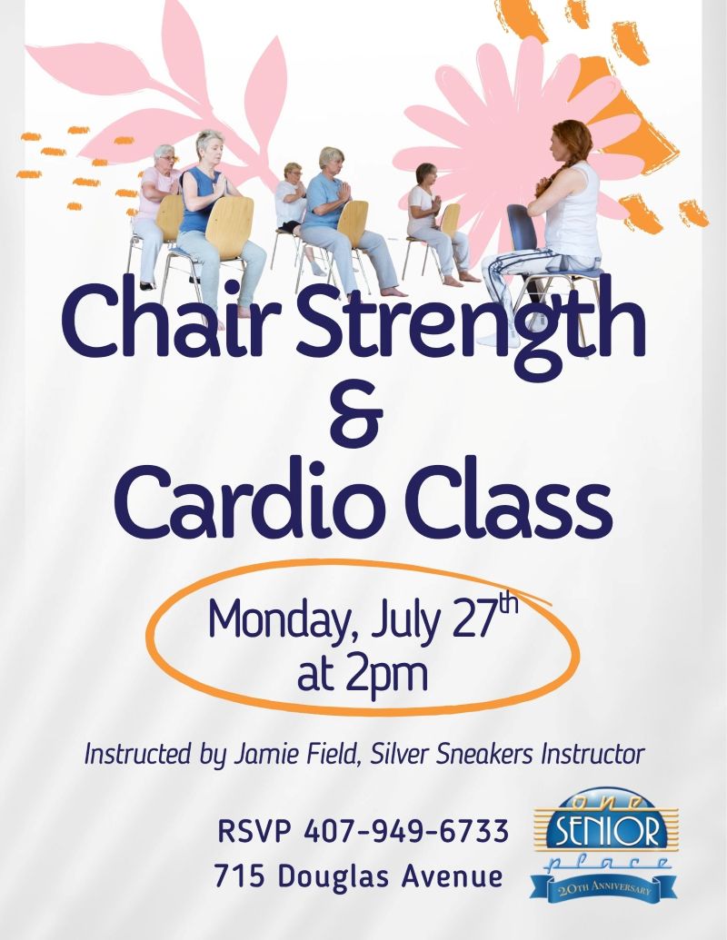 Chair Strength & Cardio with Instructor Jamie Field