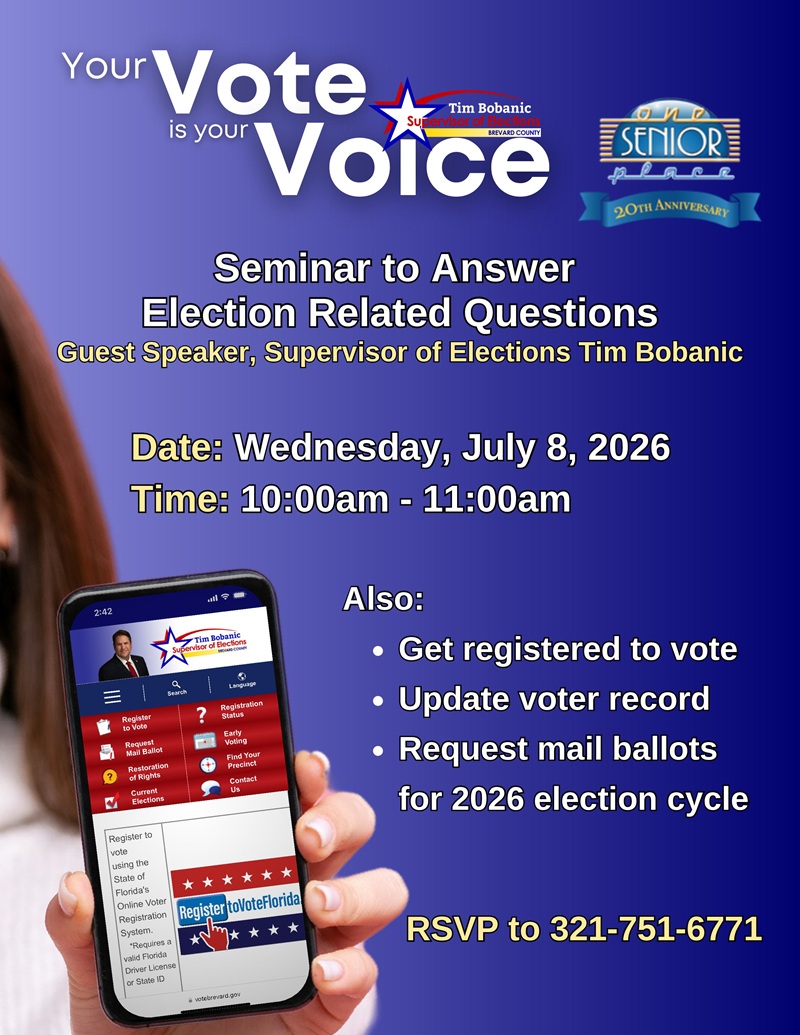 Your Vote is Your Voice w/ Tim Bobanic, Supervisor of Elections