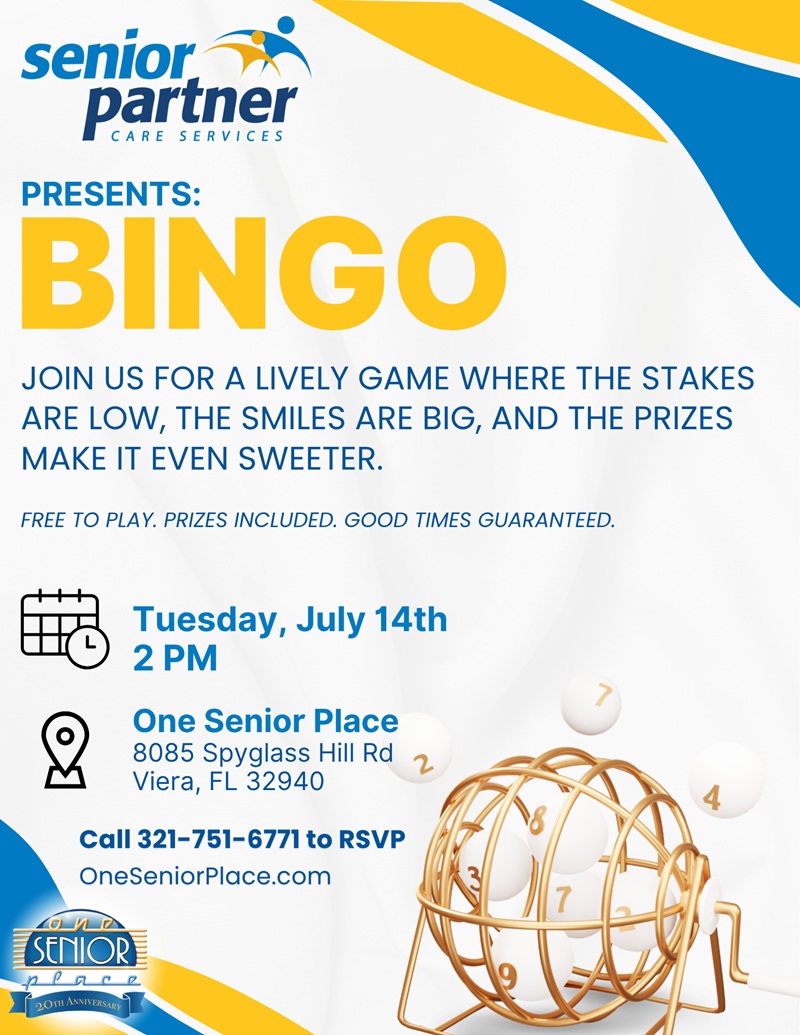 BINGO! w/ Senior Partner Care Services