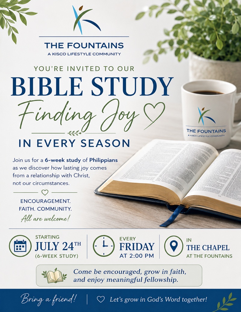 The Fountains Bible Study: Finding Joy in Every Season
