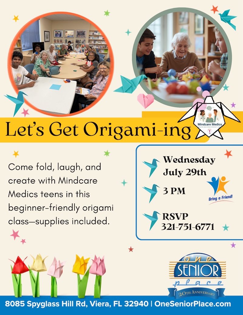 Let's Get Origami-ing w/ Mindcare Medics