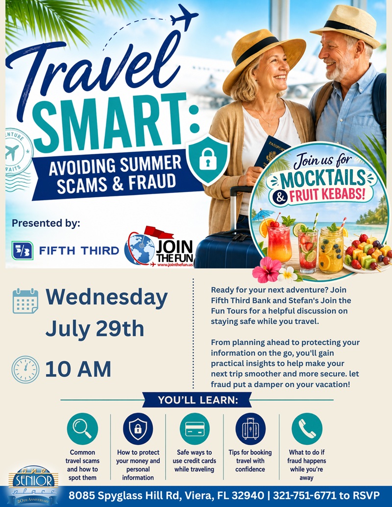 Travel Smart: Avoiding Summer Scams & Fraud w/ Fifth Third Bank and Stefan's Join the Fun Tours