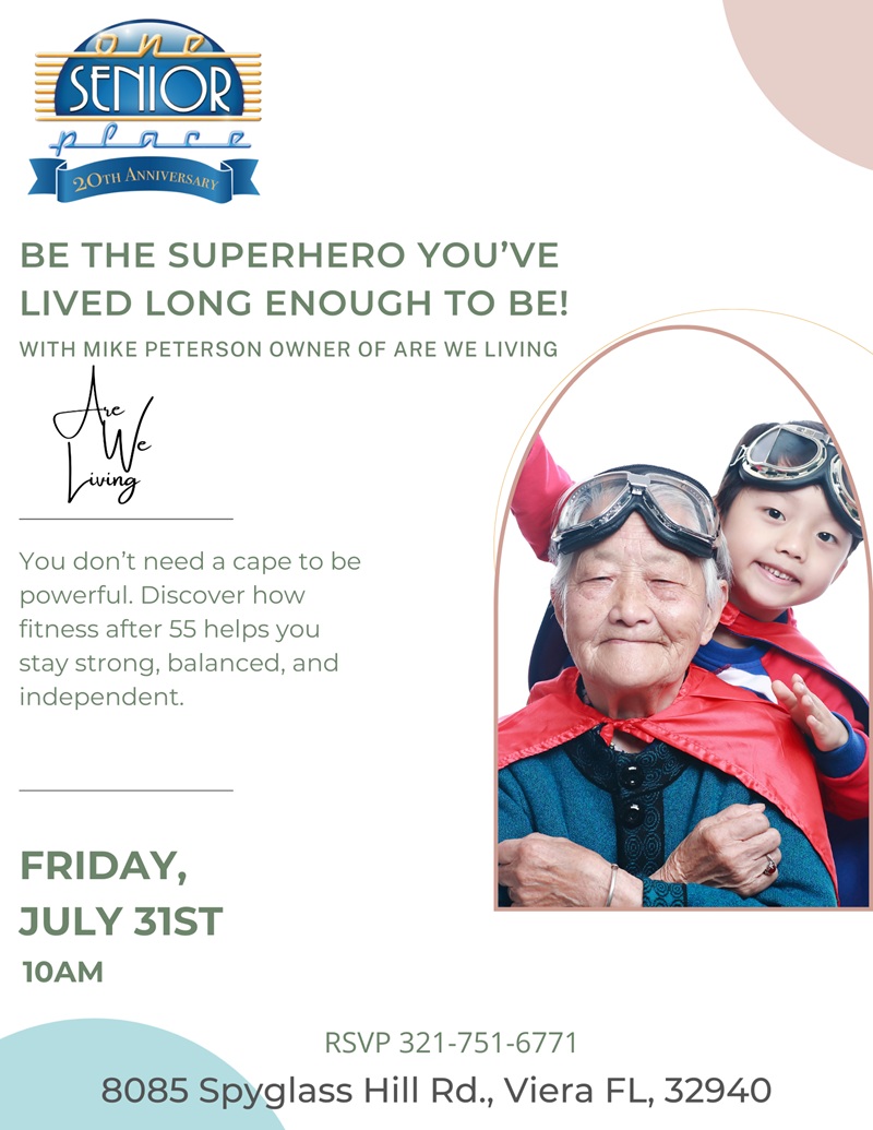 Be The Superhero You've Lived Long Enough To Be w/ Mike Peterson, Are We Living