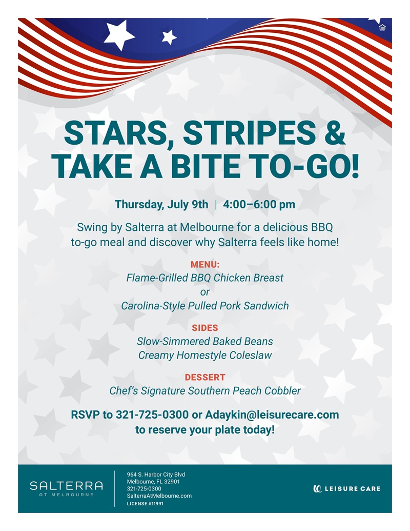 Stars, Stripes & Take A Bite To-Go!