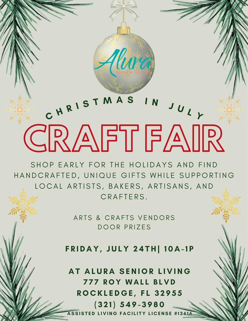 Christmas in July Craft Fair