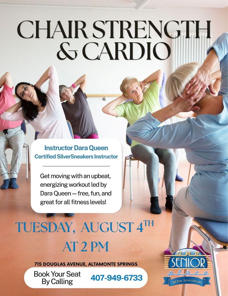 Chair Strength & Cardio with Instructor Dara Queen