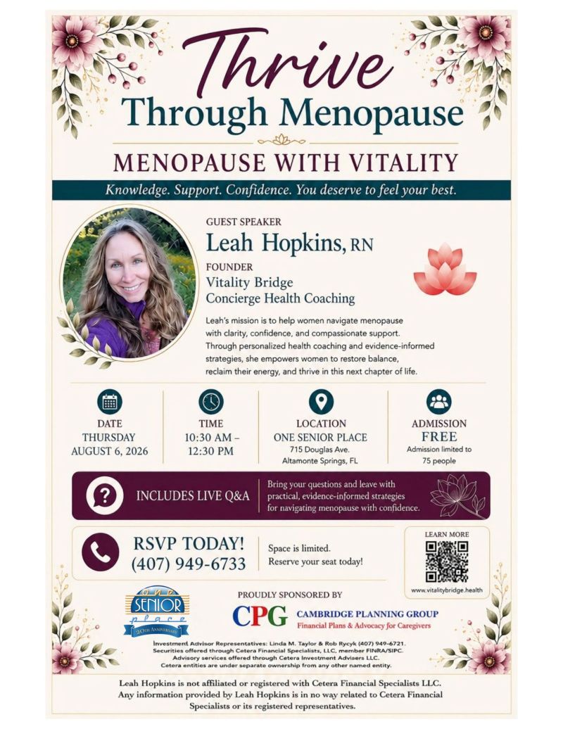 Thrive Through Menopause