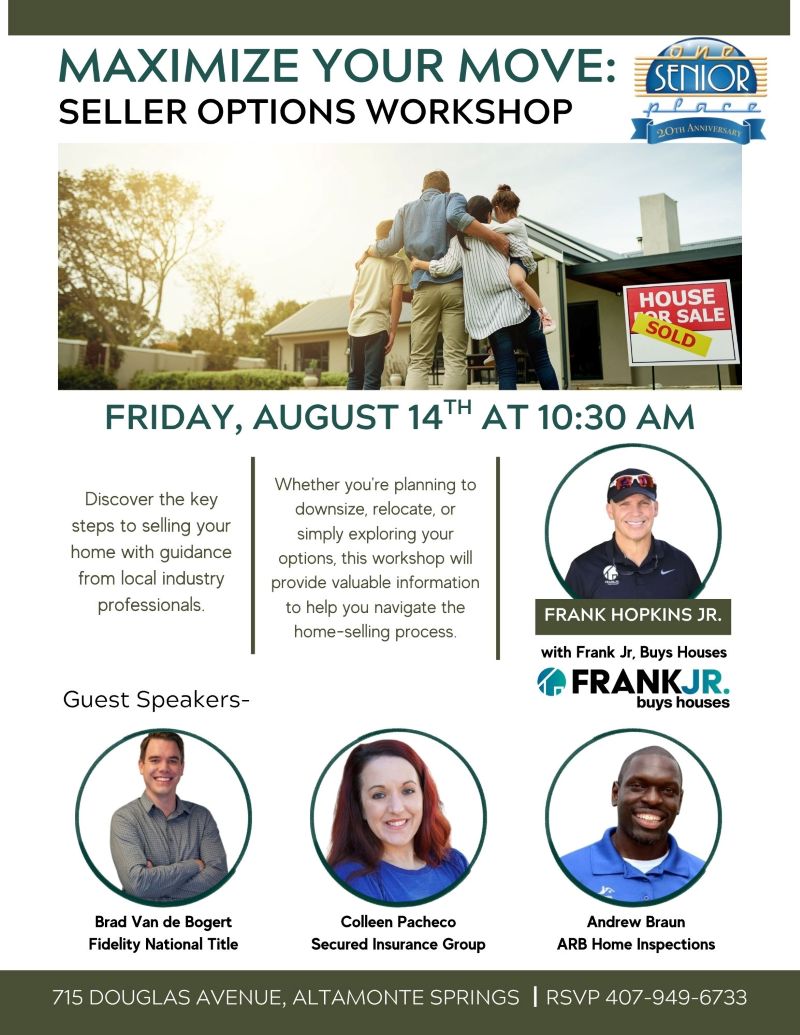 Maximize Your Move: Seller Options Workshop
