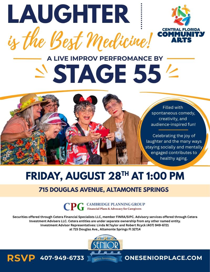 Laughter is the Best Medicine - Stage 55 Improv Performance