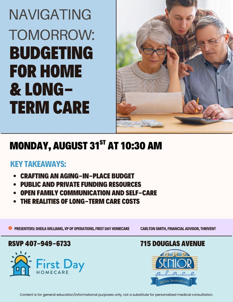 Navigating Tomorrow: Budgeting For Home & Long-Term Care