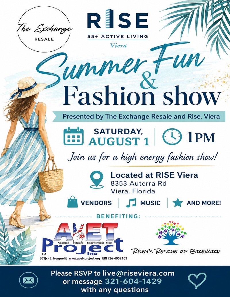 Summer Fun & Fashion Show at RISE Viera
