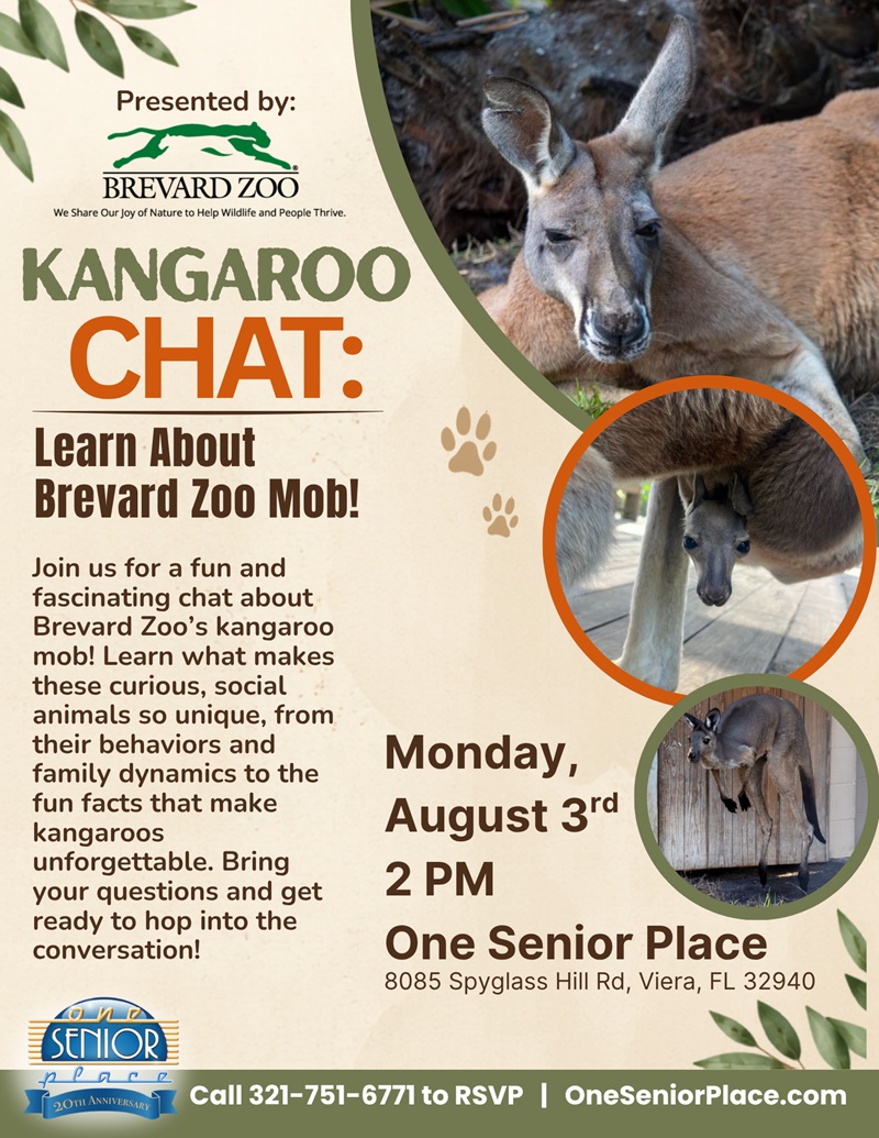Kangaroo Chat: Learn About Brevard Zoo Mob!