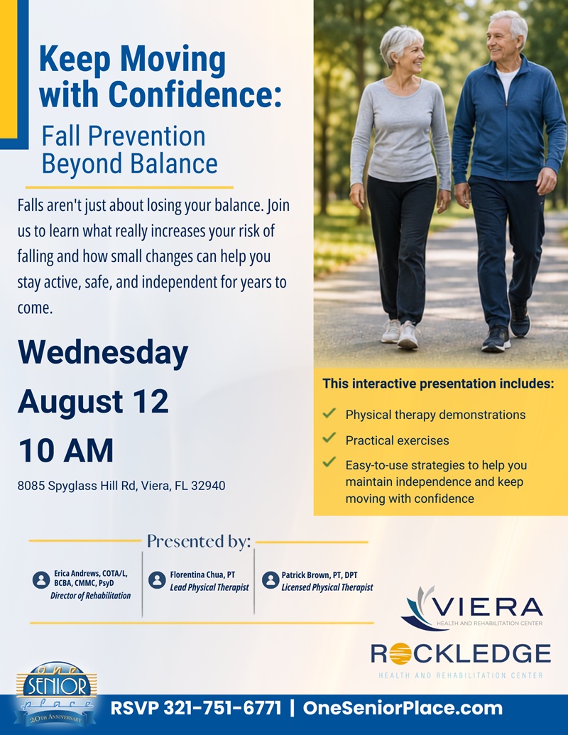 Keep Moving with Confidence: Fall Prevention Beyond Balance