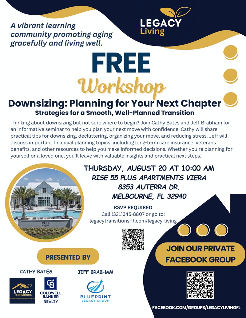 Downsizing: Planning for Your Next Chapter