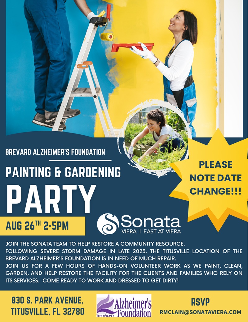 Painting & Gardening Party for a Great Cause
