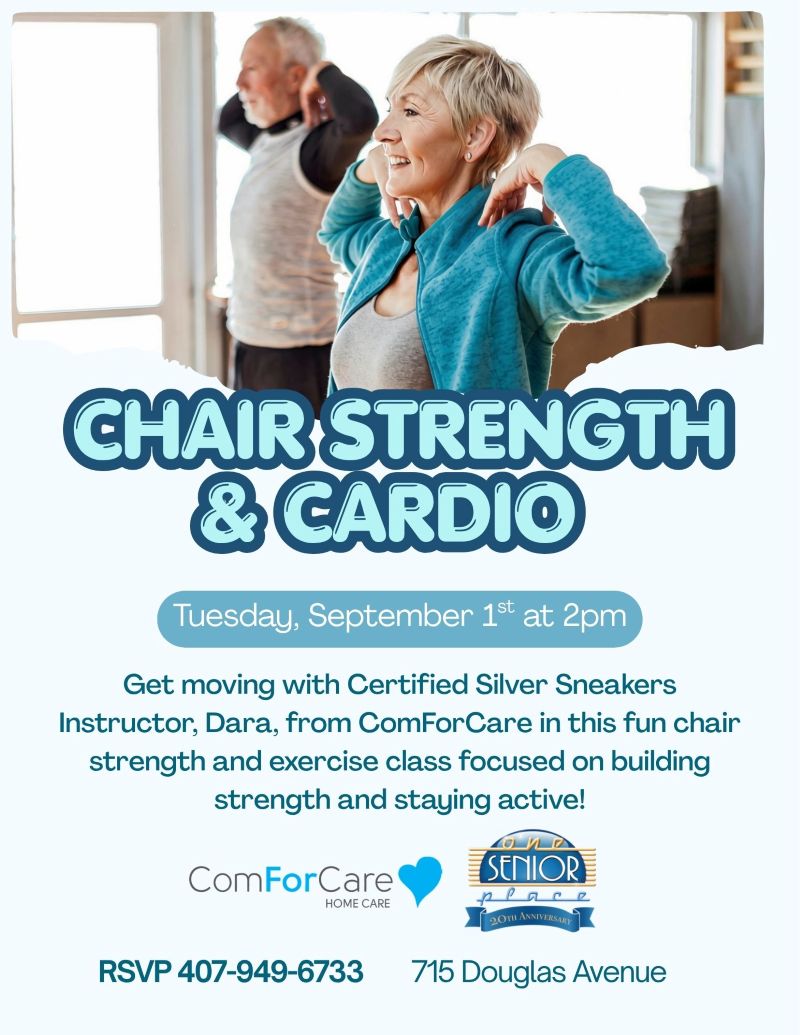 Chair Strength & Cardio with instructor Dara Queen