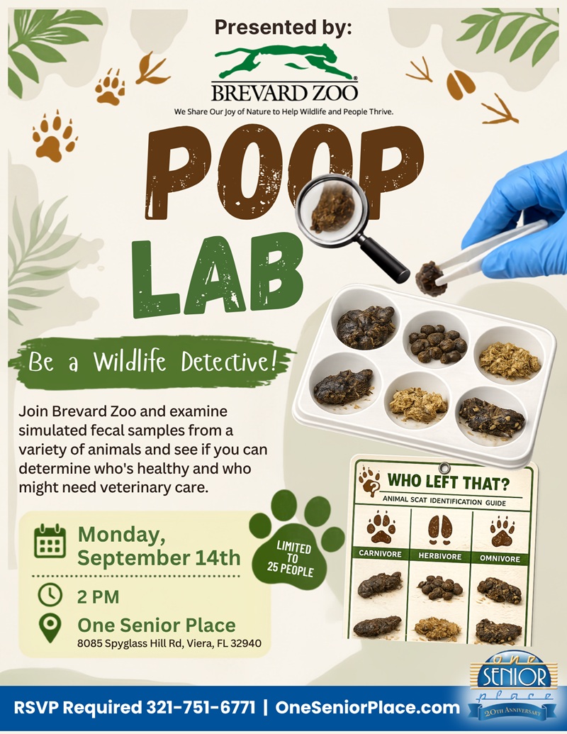 Poop Lab: Be a Wildlife Detective w/ Brevard Zoo