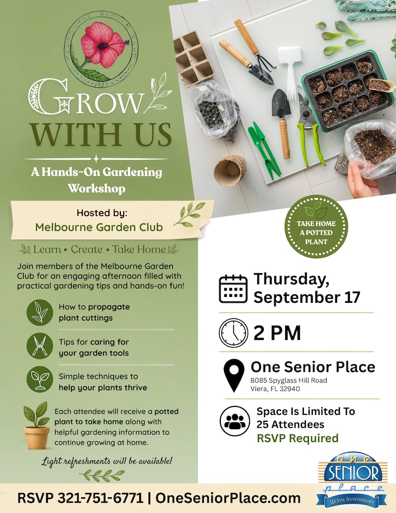 Grow With Us: A Hands-On Gardening Workshop w/ Melbourne Garden Club