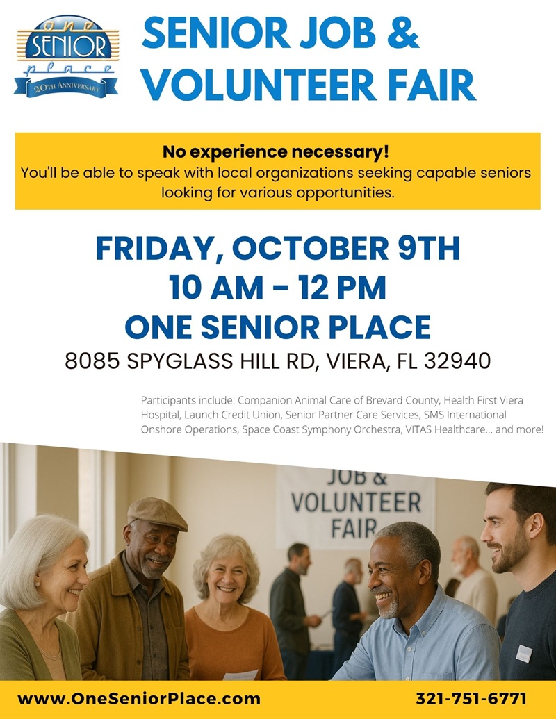 Senior Job and Volunteer Fair