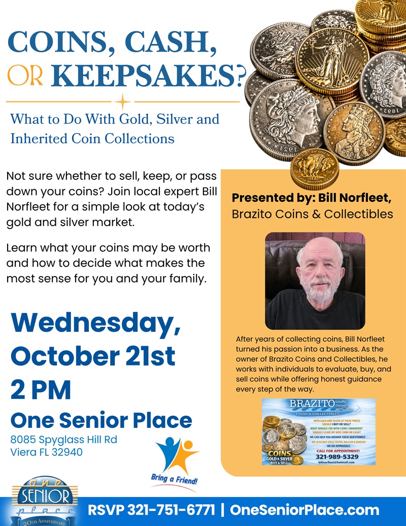 Coins, Cash, or Keepsakes? What to Do With Gold, Silver and Inherited Coin Collections