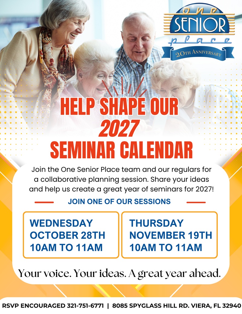 Help Shape Our 2027 Seminar Calendar: Collaborative Planning Session