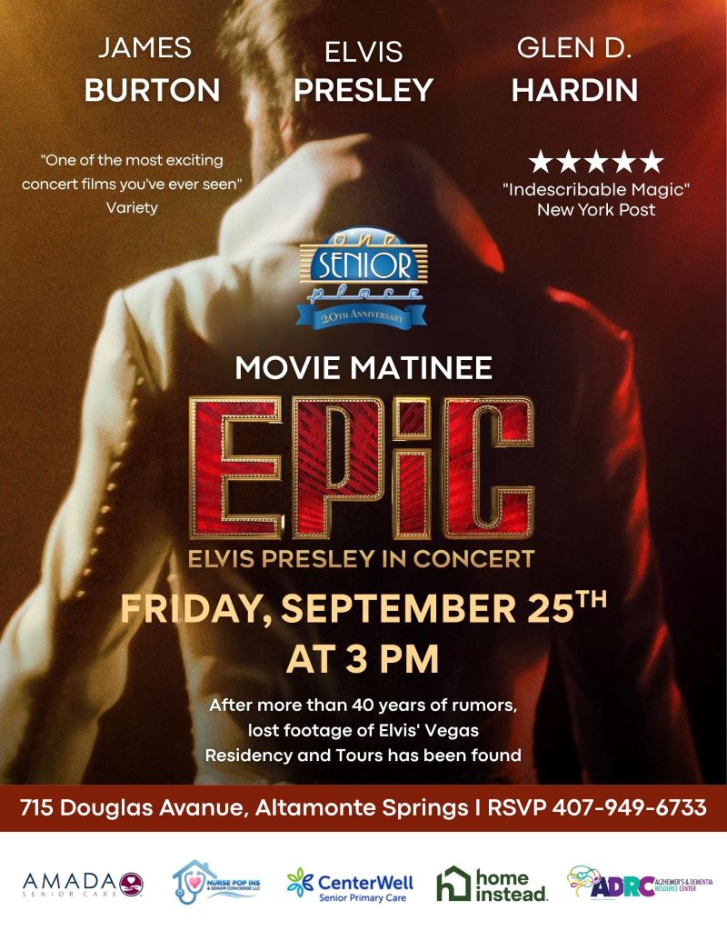 Movie Matinee: EPiC - Elvis Presley in Concert
