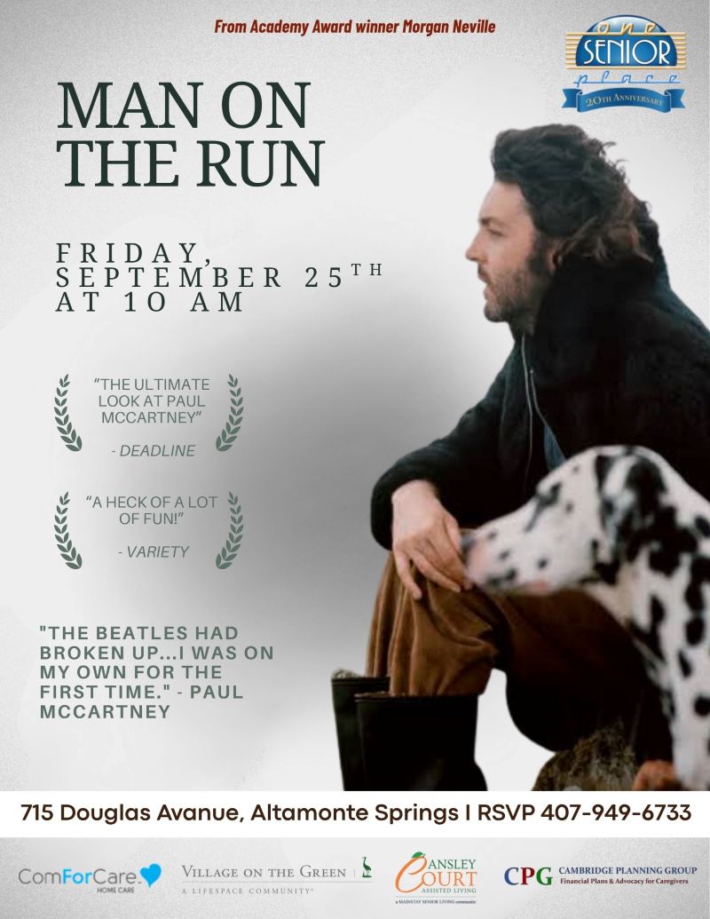 Movie Matinee: Man on the Run