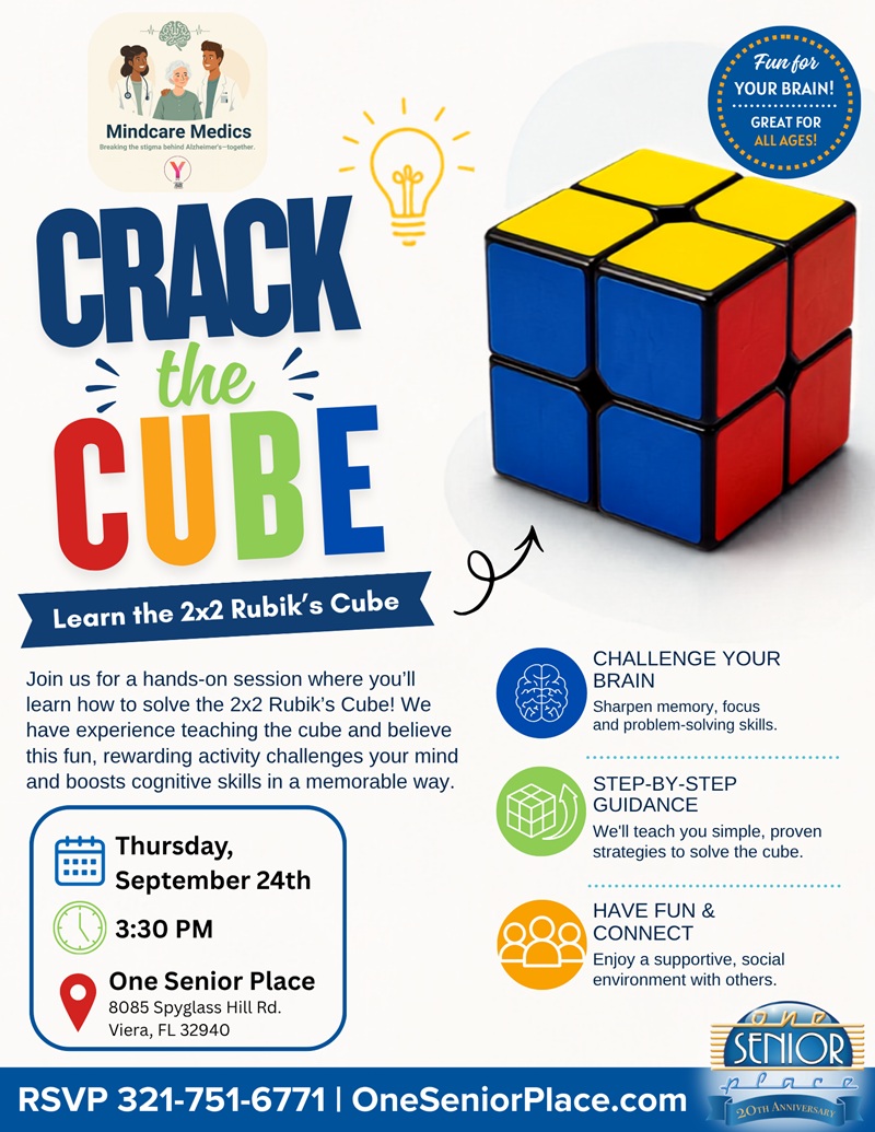 Crack the Cube: Learn the 2x2 Rubik's Cube w/ Mindcare Medics