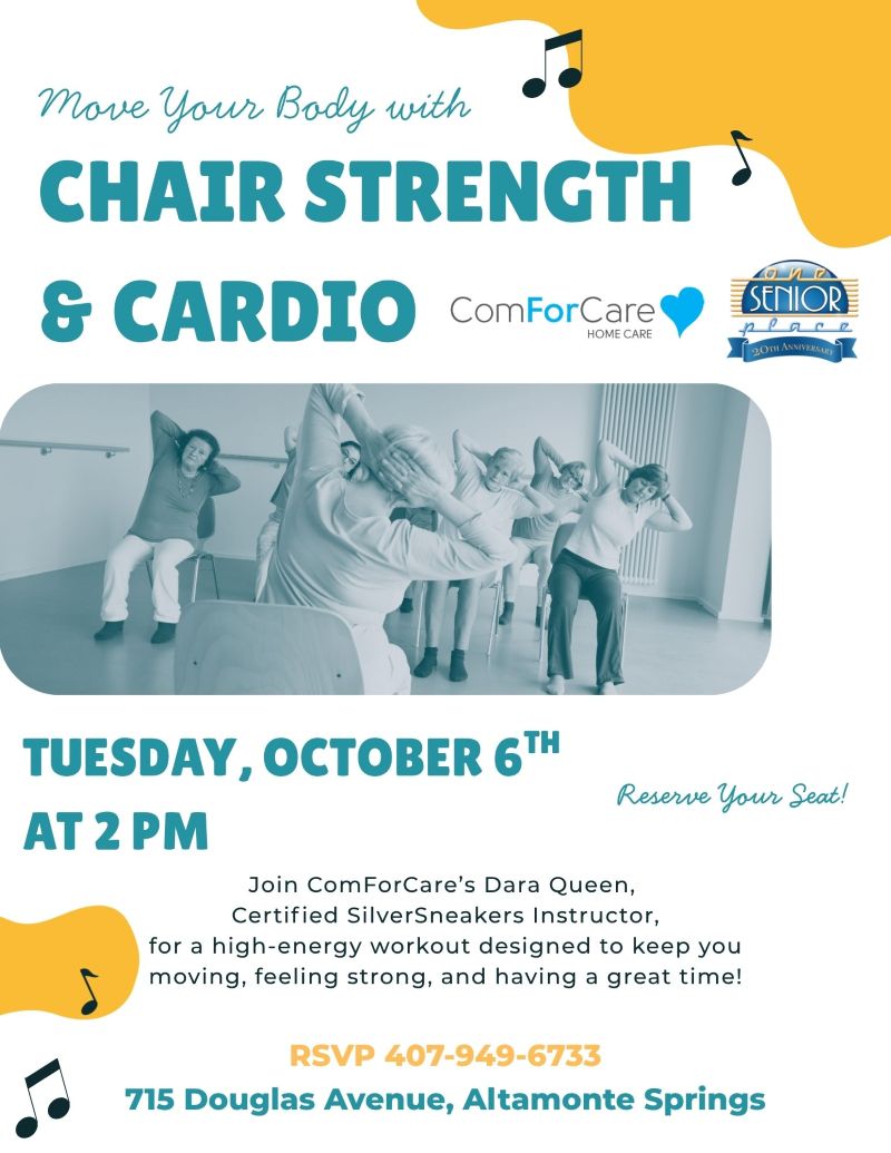 Chair Strength & Cardio with Instructor Dara Queen