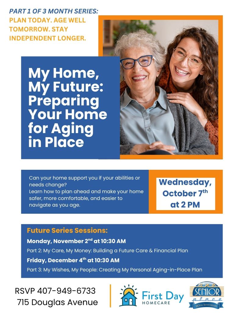 My Home, My Future: Preparing Your Home for Aging in Place