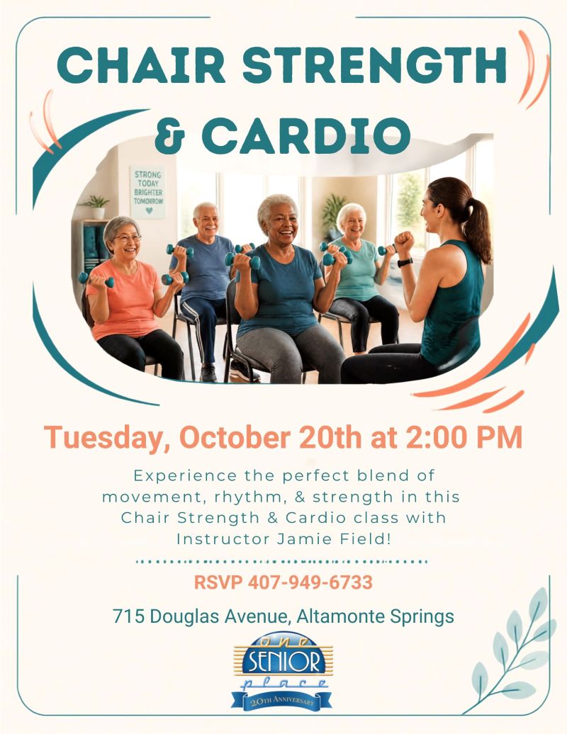 Chair Strength & Cardio with Jamie Field
