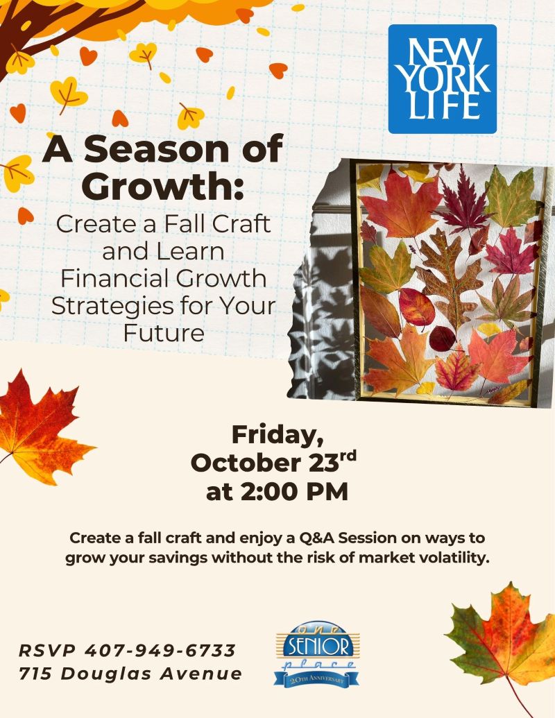 A Season of Growth: Create a Fall Craft & Learn Financial Growth Strategies