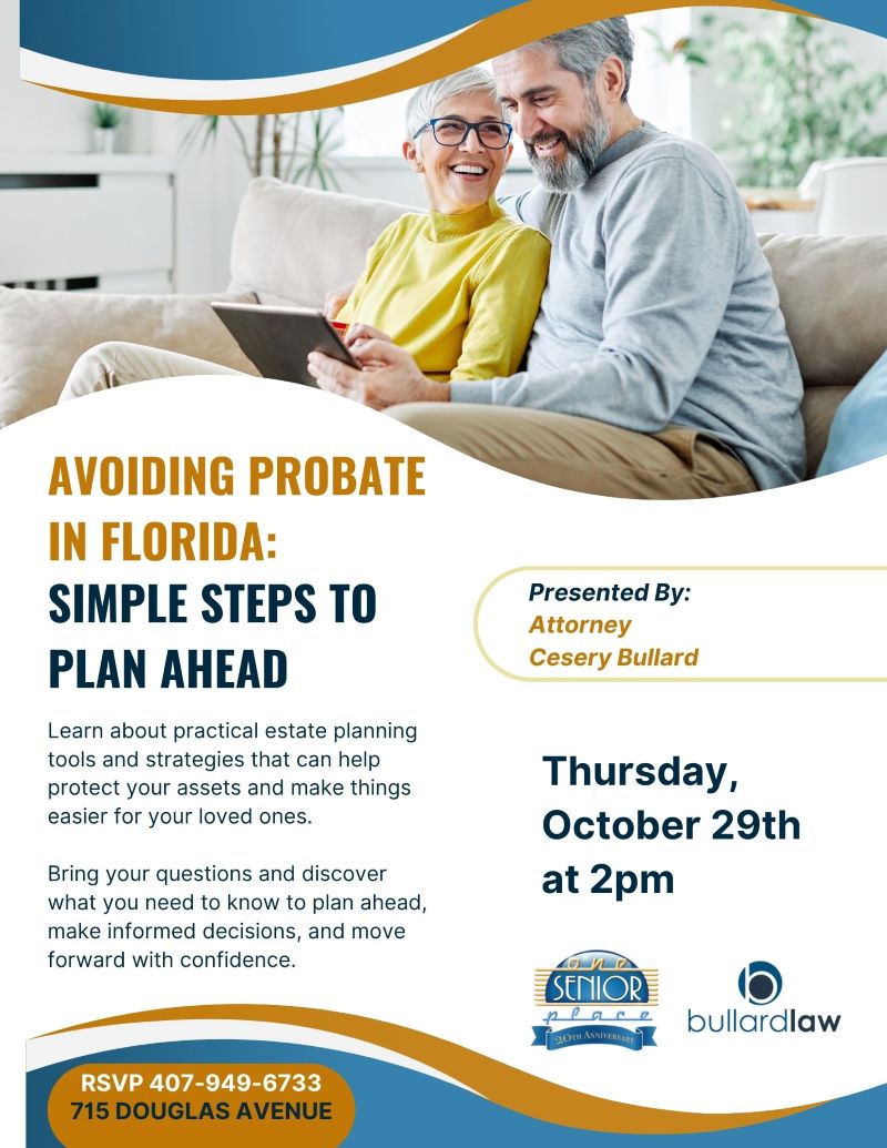 Avoiding Probate in Florida: Simple Steps to Plan Ahead